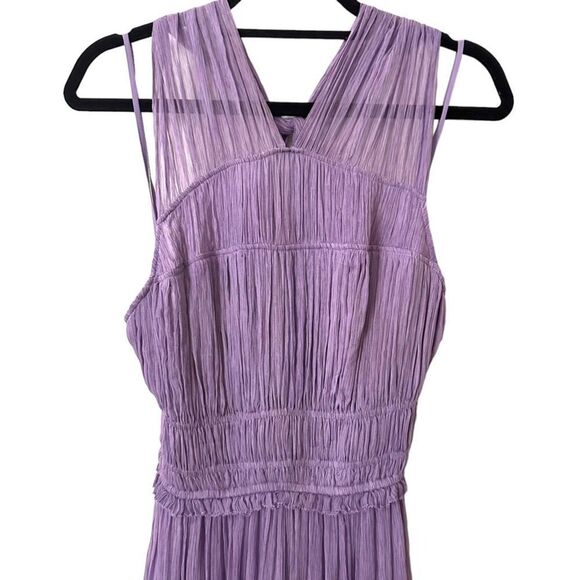 ULLA JOHNSON Freesia Silk Maxi Gown Sz 8 - Picture 6 of 10